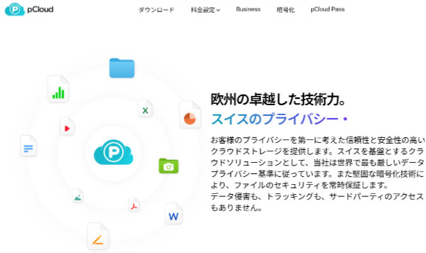 pCloud　一生モノの「買い切り型」が最大の魅力