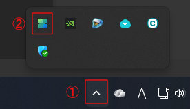 画面への表示方法