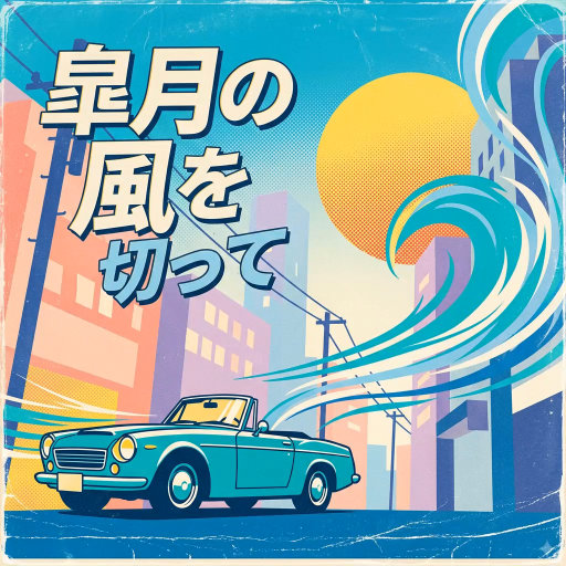 皐月の風を切って　サンプル②