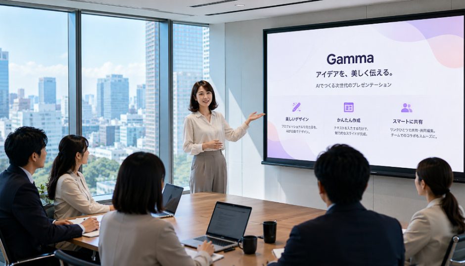 Gamma（ガンマ）で変わるAI資料作成の5つの新常識